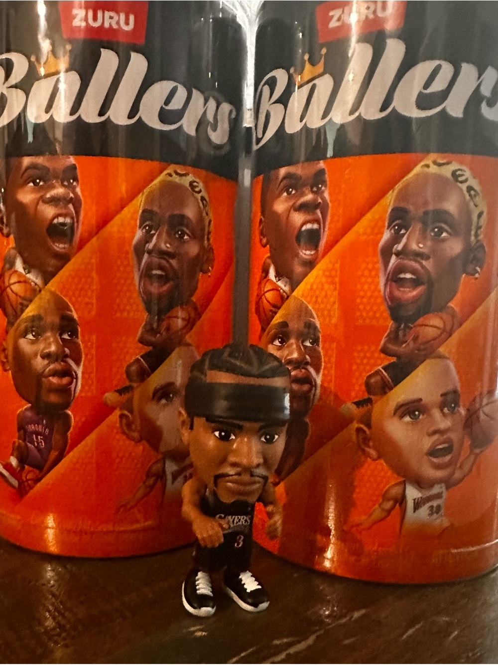Allen Iverson 76ers ZURU NBA ballers series 3